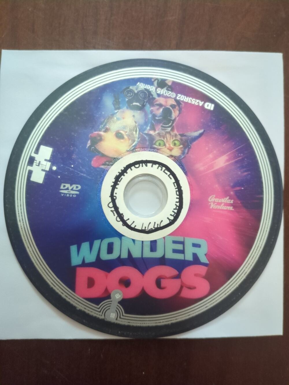 Wonder Dogs DVD Kids Animation Space Dogs Family Movie disc only